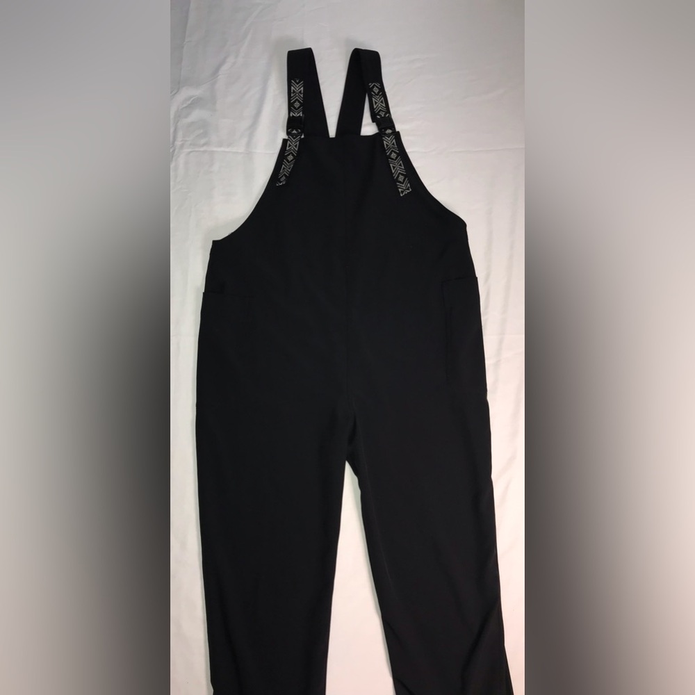 KAVU Black Overalls + Kavu top with Geometric Straps - Picture 8 of 16